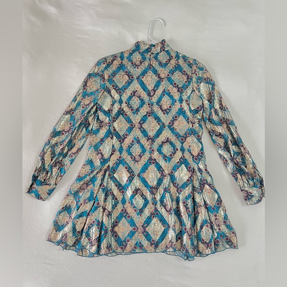 Anna Sui Graphic Minidress